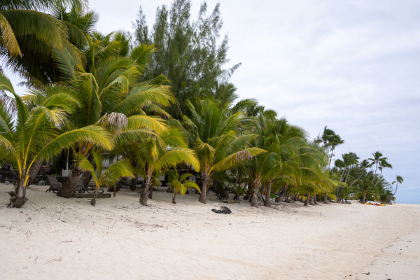 Aitutaki - mit dem Roller an die Westküste, bewölkt