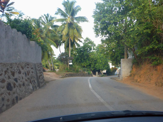 Auf Praslin unterwegs - zurück zum Hafen