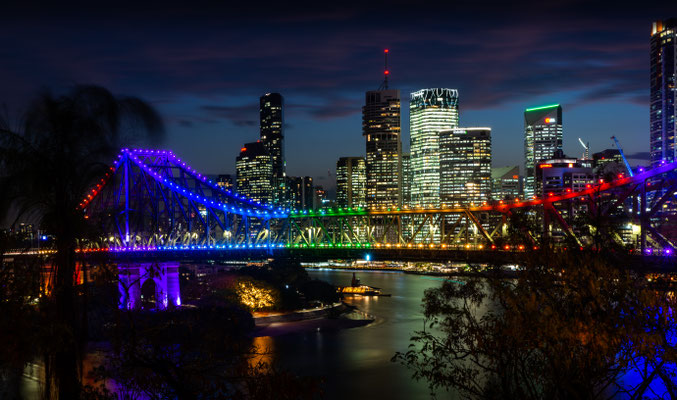 Sunset Story Bridge