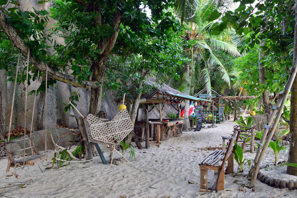 Anse Source d'Argent - Früchte- und Drinkbar