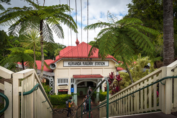 Kuranda - der Regenwald-Bahnhof