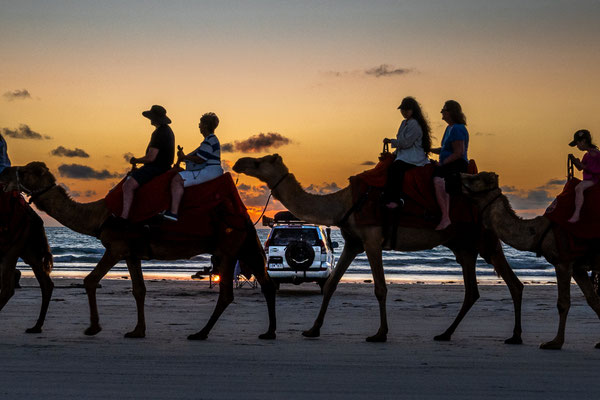 Sonnenuntergang am Cable Beach, Broome
