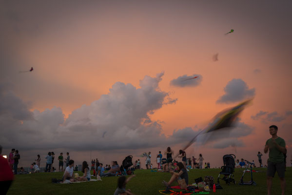 Marina Barrage - Sonnenuntergang