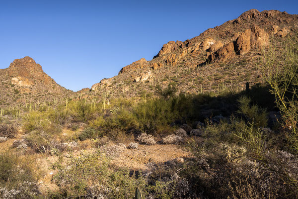 Gates Pass Scenic Lookout - Aussicht zum Tucson Mountain Park