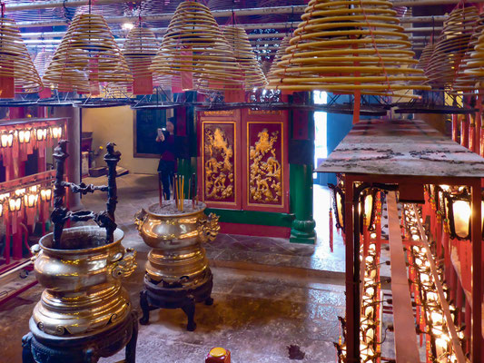 Man Mo Tempel, Hollywood Street, Hongkong Island