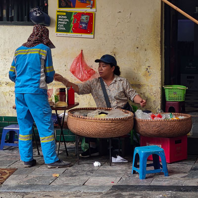 Hanoi - unterwegs im Old Quarter