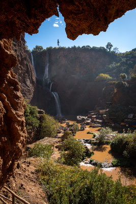 Marrakesch - Cascades d'Ouzoud - der Abstieg zu den Fällen