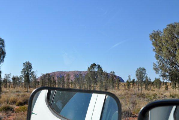 Fahrt zum Uluru