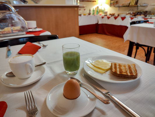 Hotel Mazzanti in Verona - Frühstück