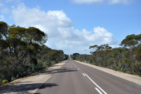 Fliders Highway Richtung Port Lincoln