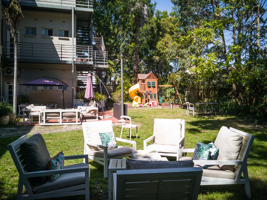 Glenferrie Lodge, Sydney - im Garten