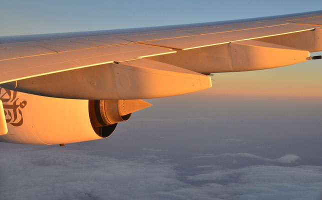 Flug nach Dubai