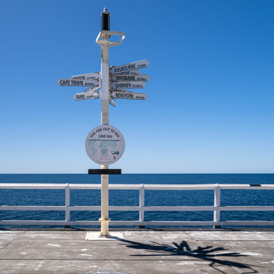 Busselton Jetty  - angekommen