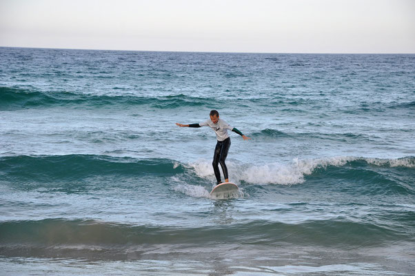 Manly Beach (Pazifik) - Surflektion - Na also, geht doch...