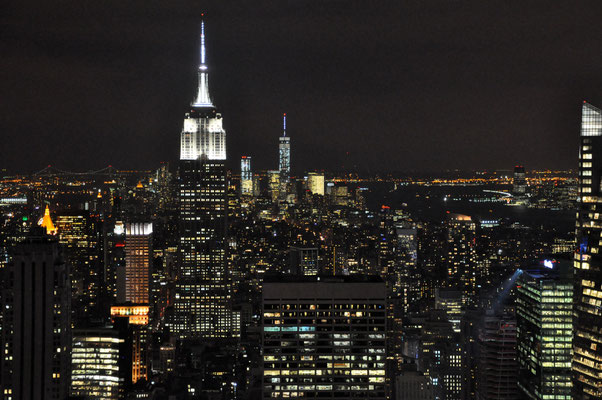 Aussicht vom Rockefeller Center - Top of The Rocks