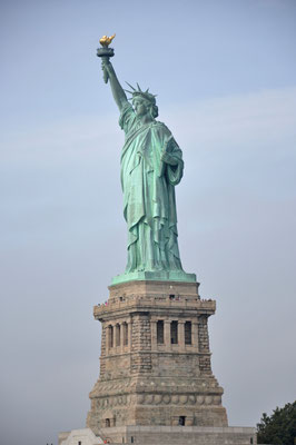 Von der Fähre aus: Lady Liberty