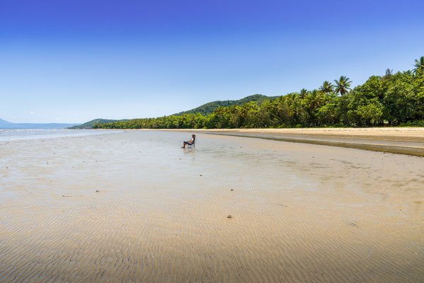 Wonga Beach bei Ebbe