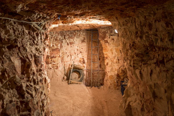 in der Mine