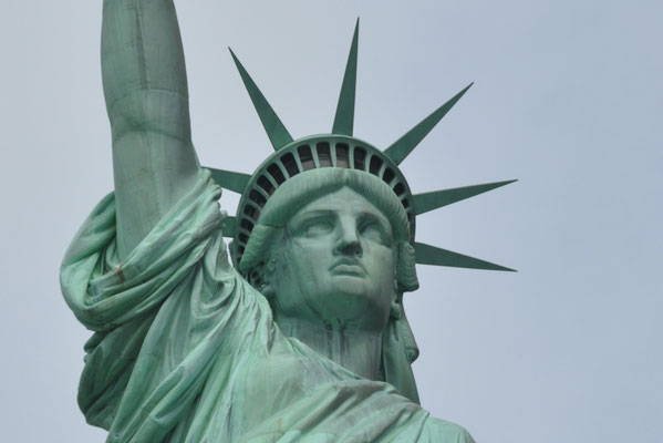 Auf Liberty Island: Die Freiheitsstatue
