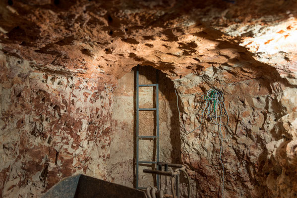 in der Mine