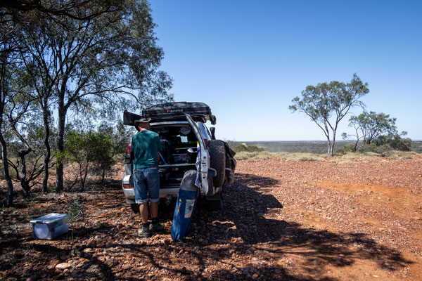 unterwegs auf der 'Winton Jundah Road' - Mount Jumpup