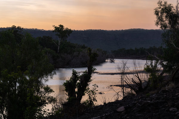 Victoria River Roadhouse - Sonnenuntergang am Victoria River
