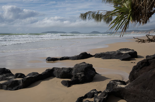 Rainbow Beach - der Strand