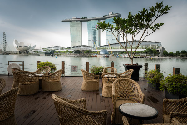 Marina Bay - Gewitterstimmung am Morgen