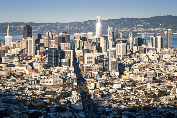 Twin Peaks - Aussicht auf San Francisco