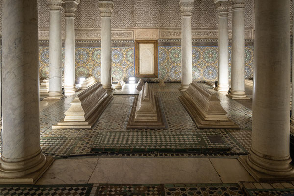 Marrakesch - Saadier Gräber