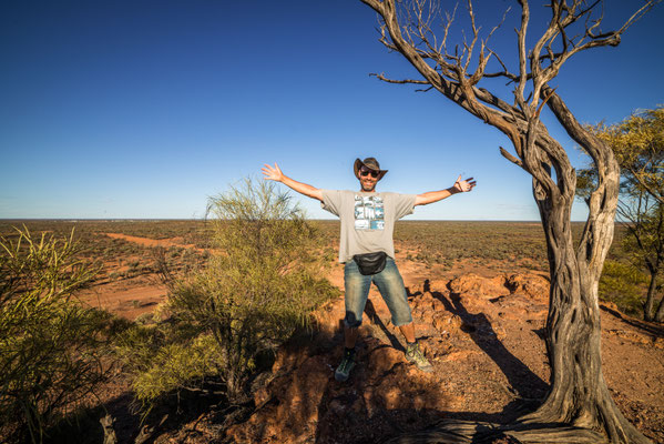 vor Quilpie - Baldy Hill Lookout