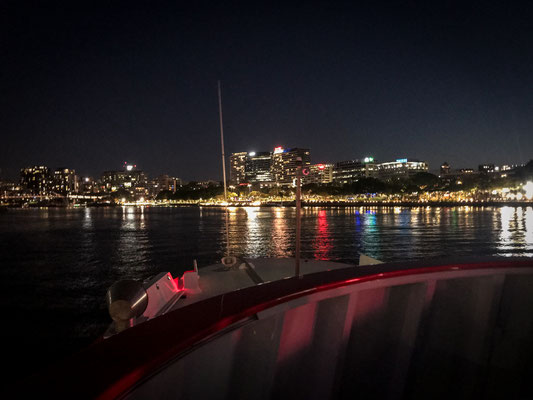 Auf der Fähre zum Kangaroo Point