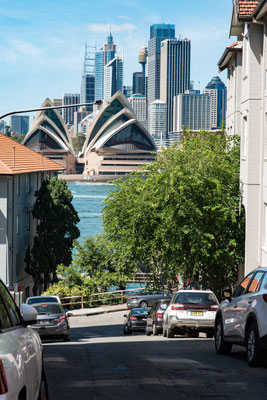 Blick von der Strasse bei der Glenferrie Lodge