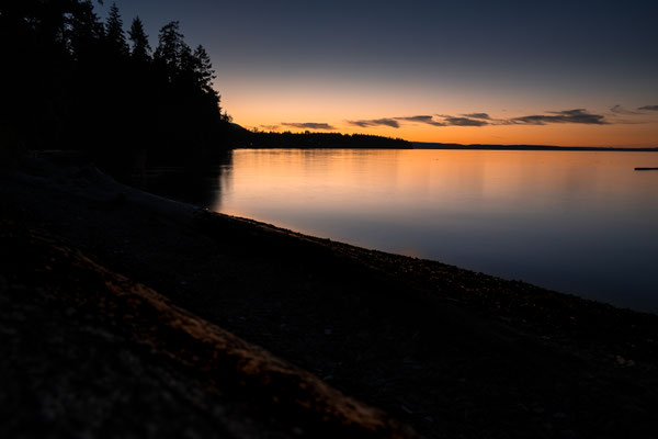 Chemainus - Cook Beach Park, Sunset
