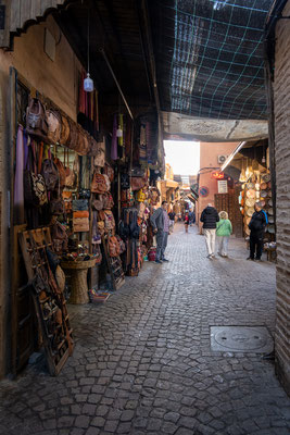 Marrakesch - in den Souks unterwegs