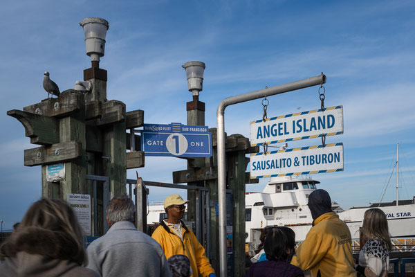 Fisherman's Wharf, San Francisco - Sausalito Ferry Pier