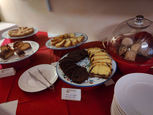 Hotel Mazzanti in Verona - für alle, die's am Morgen bereits süss mögen...