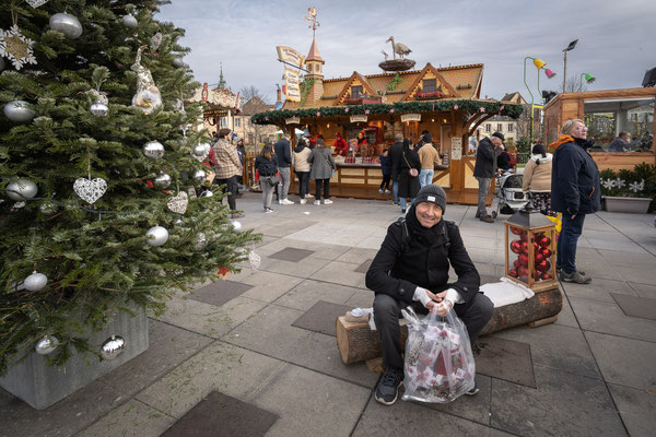 Colmar - Weihnachtsmarkt am 'Place Rapp'