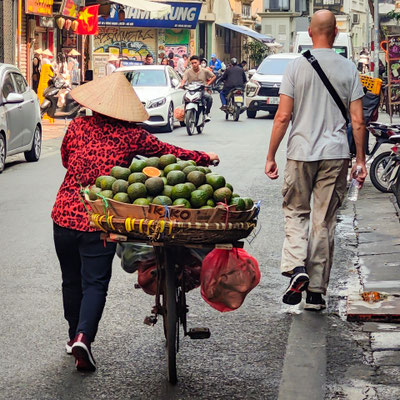 Hanoi - unterwegs im Old Quarter
