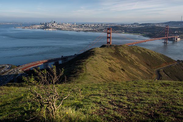 Slacker Hill - Aussicht über die San Francisco Bay