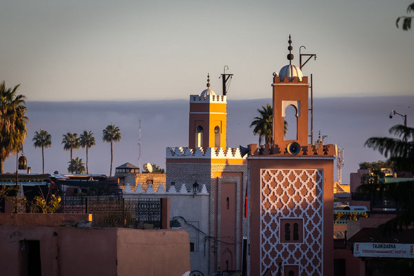 Marrakesch - Riad Trésor - Frühstück auf der Dachterrasse