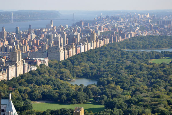 Auf dem Rockefeller Center - Top of the Rocks