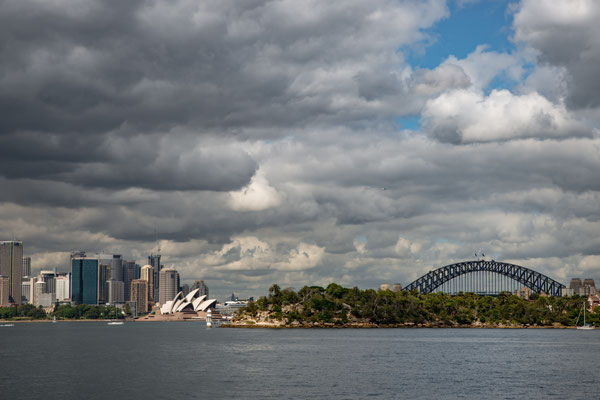 Aussicht vom Taronga Zoo