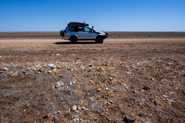 unterwegs auf der 'Winton Jundah Road' 