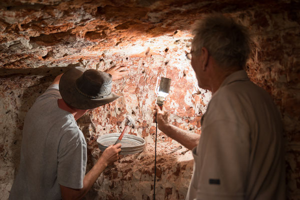 in der Mine