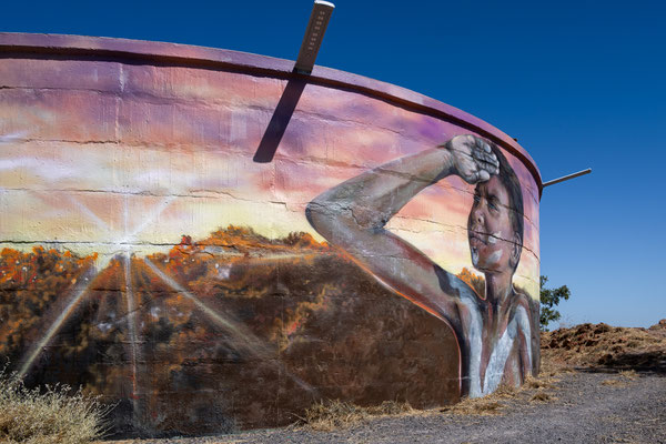 Cloncurry - Silo Art