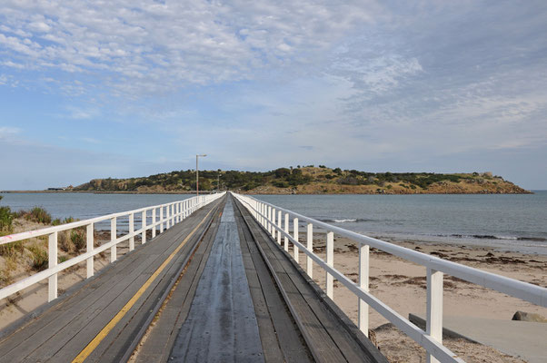 Victor Harbour - Brücke nach Granite Island