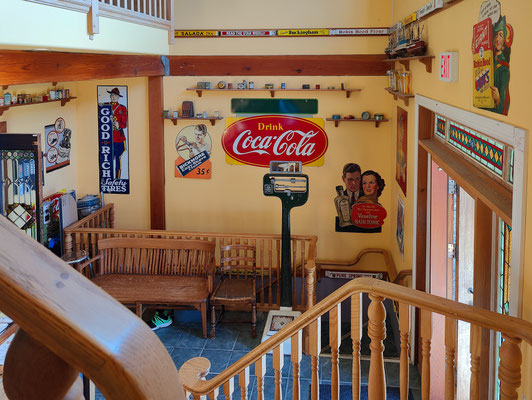 Hotel 'The Inn At Tough City', Tofino - von der Lobby zu den Zimmern