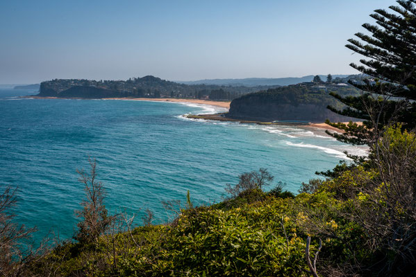 Bilgola Beach - Aussicht vom Bilgola Head