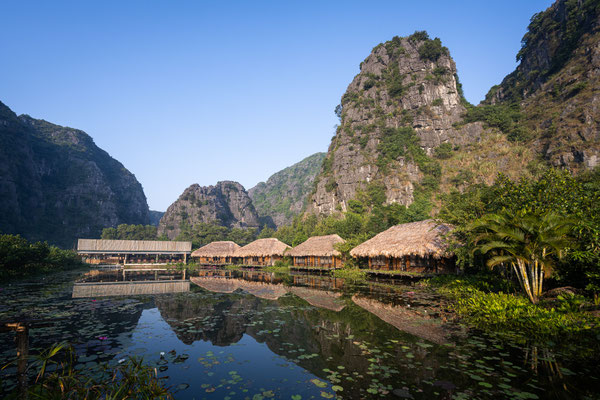Ninh Binh - HaLi Home - Bungalowanlage mit Restaurant